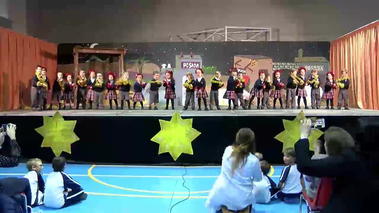 Festival de navidad de alumnos de 1ºA y 2ºA del Colegio La Purísima